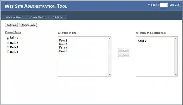 Download web tool or web app ASP.NET Web Site Administration Tool 