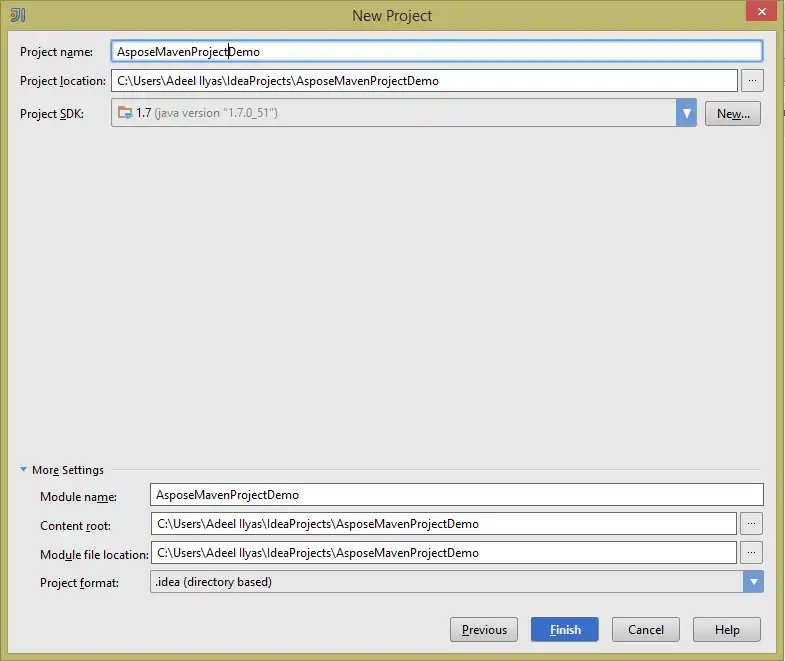 I-download ang web tool o web app na Aspose Maven para sa JetBrains