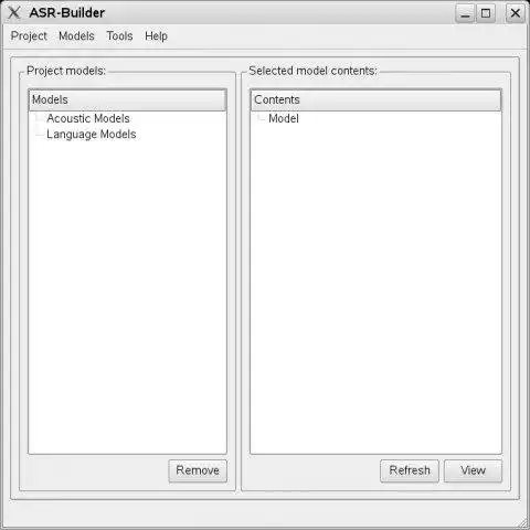 Download web tool or web app ASR-Builder