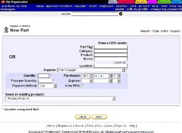 Download web tool or web app AssetsSoSimple