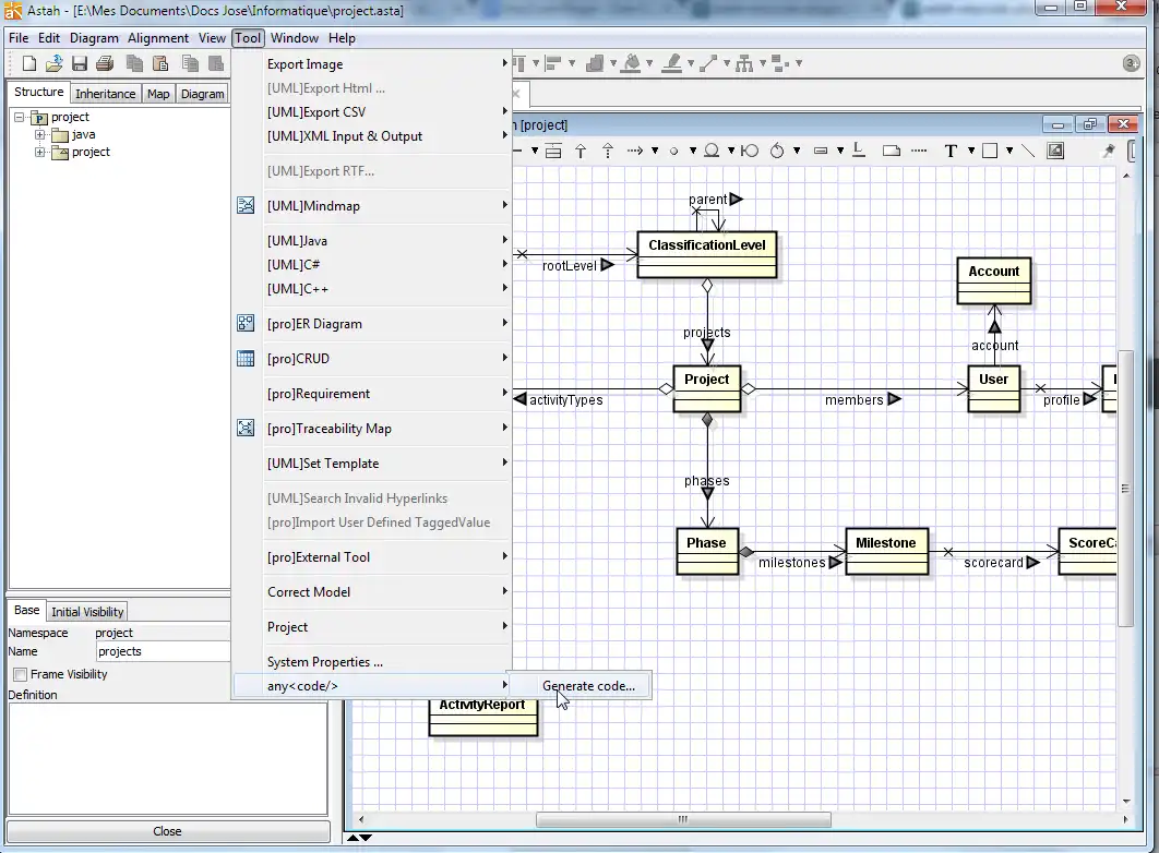 Download web tool or web app astah-anycode-plugin