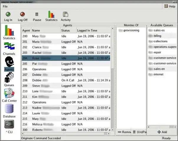 Download web tool or web app Asterisk Manager Suite (AMS)