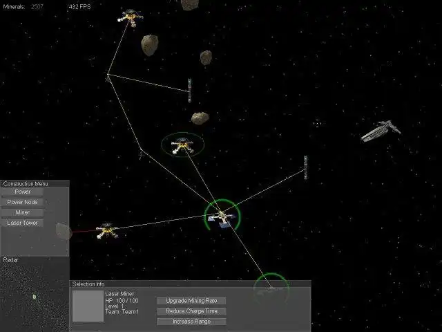 Download de webtool of webapp Asteroid Outpost om online in Windows via Linux online te draaien