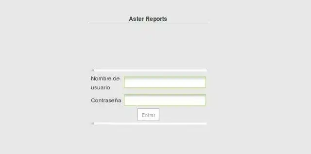웹 도구 또는 웹 앱 Aster Reporter 다운로드
