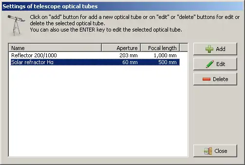 Download web tool or web app astroDevice