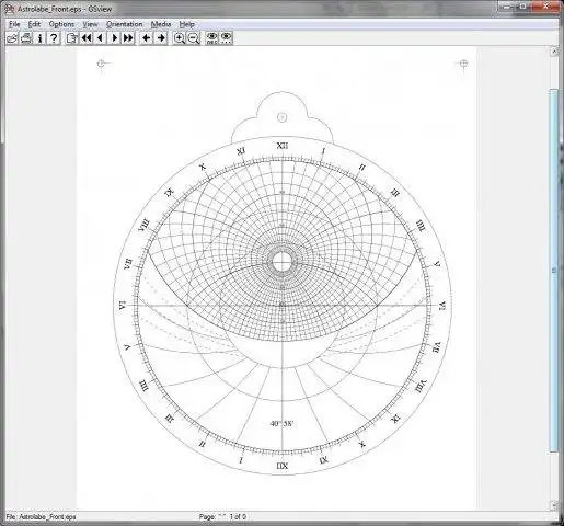 Download web tool or web app Astrolabe Generator