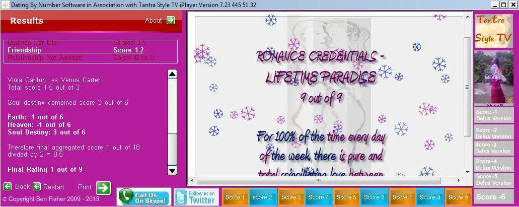 Download web tool or web app Astrology Stylist for Relationships  to run in Windows online over Linux online