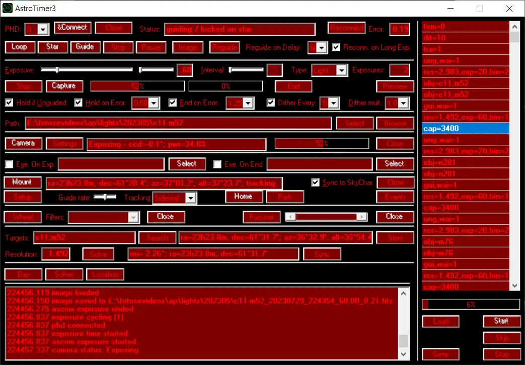 Download web tool or web app AstroTimer