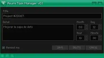 웹 도구 또는 웹 앱 다운로드 Asumi Task Manager