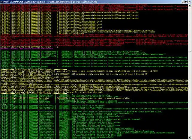 Muat turun alat web atau aplikasi web ATGLogColorizer