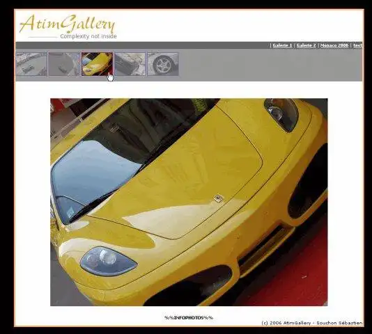 Download web tool or web app atimgallery - an easy dynamic gallery