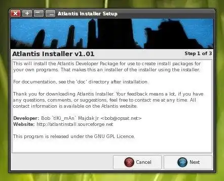 Download web tool or web app Atlantis Installer