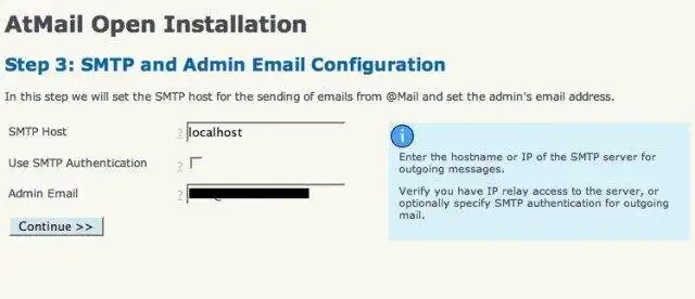 Muat turun alat web atau aplikasi web AtMail Open