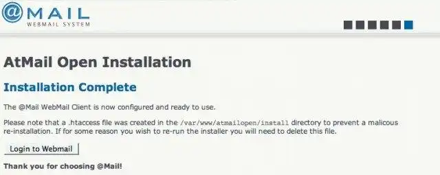 Download web tool or web app AtMail Open