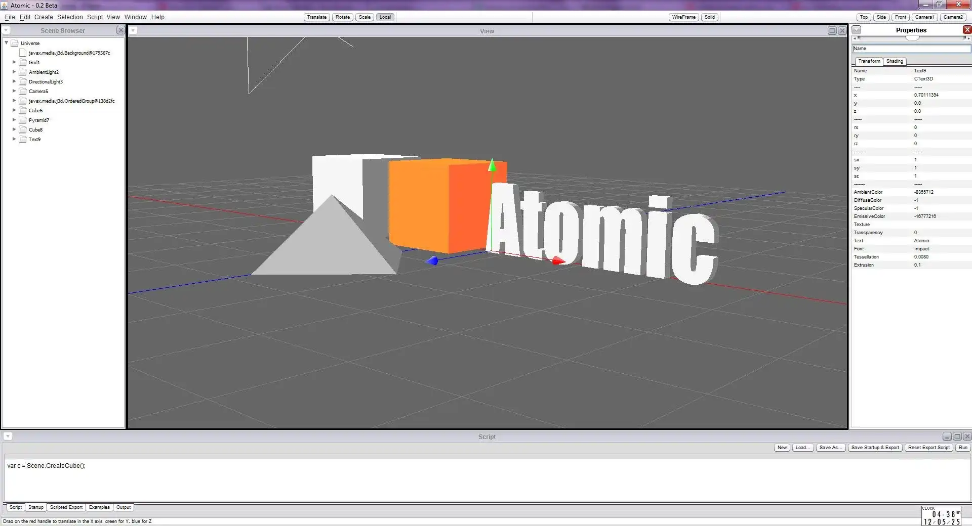 Download web tool or web app Atomic3D
