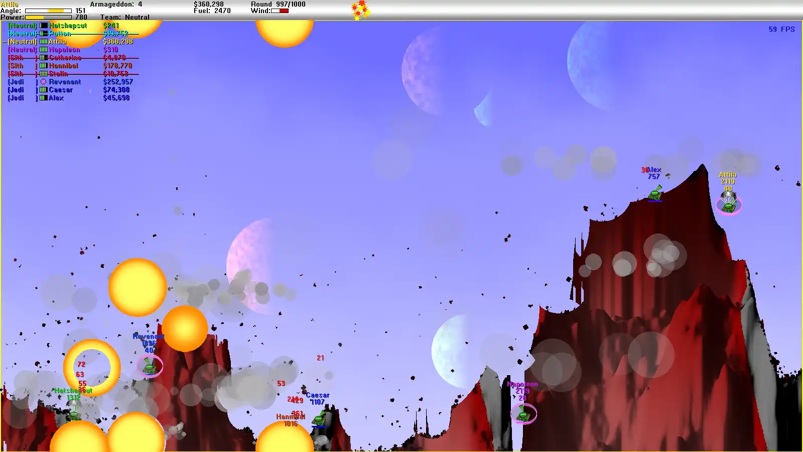 Download web tool or web app Atomic Tanks AI Upgrade to run in Windows online over Linux online