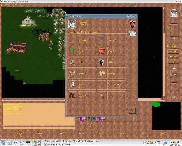 Download web tool or web app Attal : Lords of doom to run in Windows online over Linux online