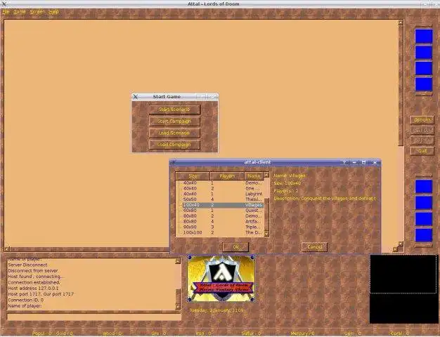 Download web tool or web app Attal : Lords of doom to run in Windows online over Linux online