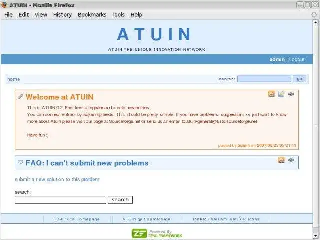 Descarga la herramienta web o la aplicación web ATUIN