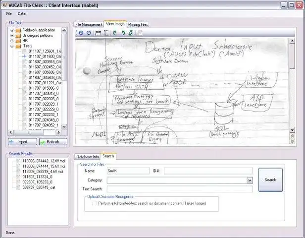 Download webtool of webapp AUCAS File Clerk