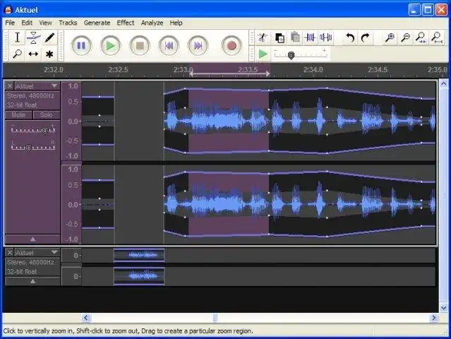Download web tool or web app Audacity-Extra
