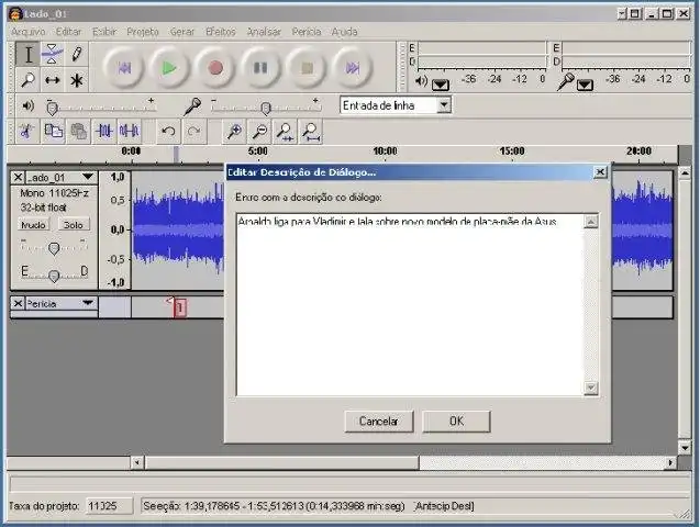 Download web tool or web app Audacity Policial