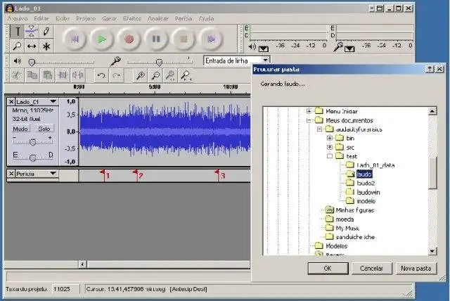 Download web tool or web app Audacity Policial
