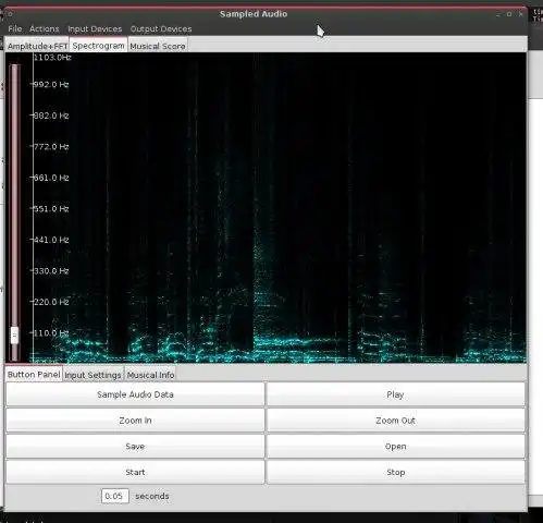 Download web tool or web app Audio Analysis