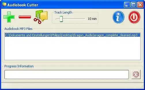Download web tool or web app AudiobookCutter