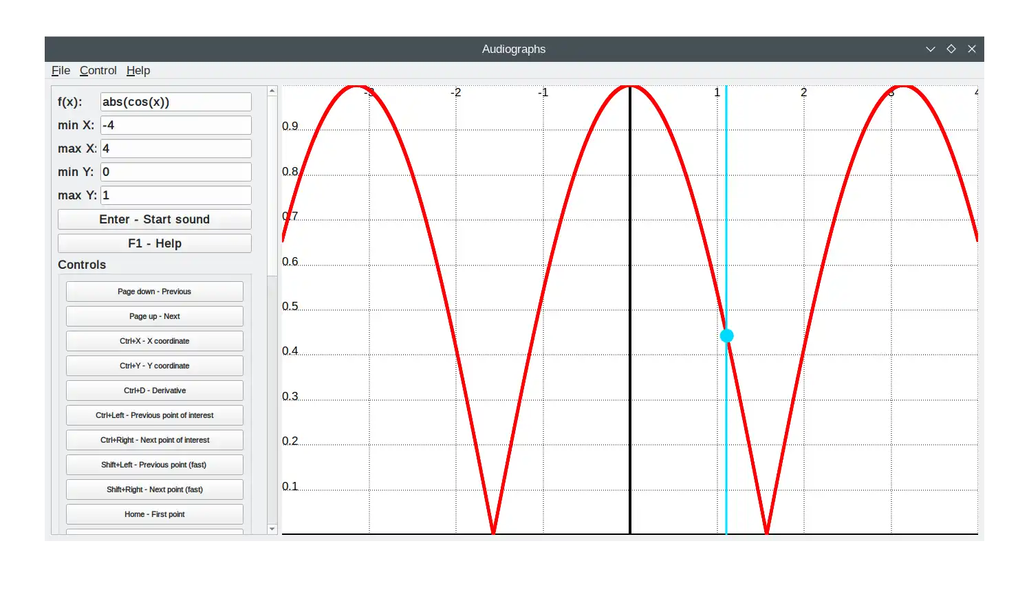 Scarica lo strumento web o l'app web Audiographs