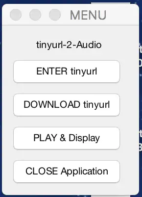 Download web tool or web app audio-msg