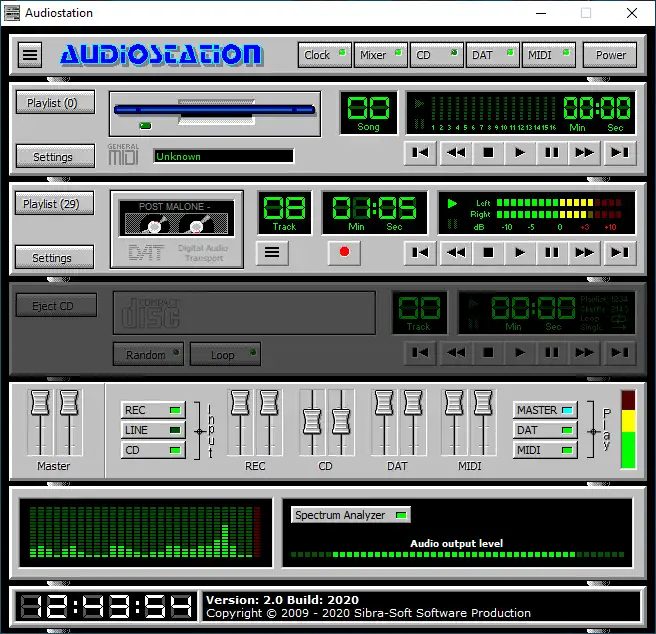 Download web tool or web app Audiostation