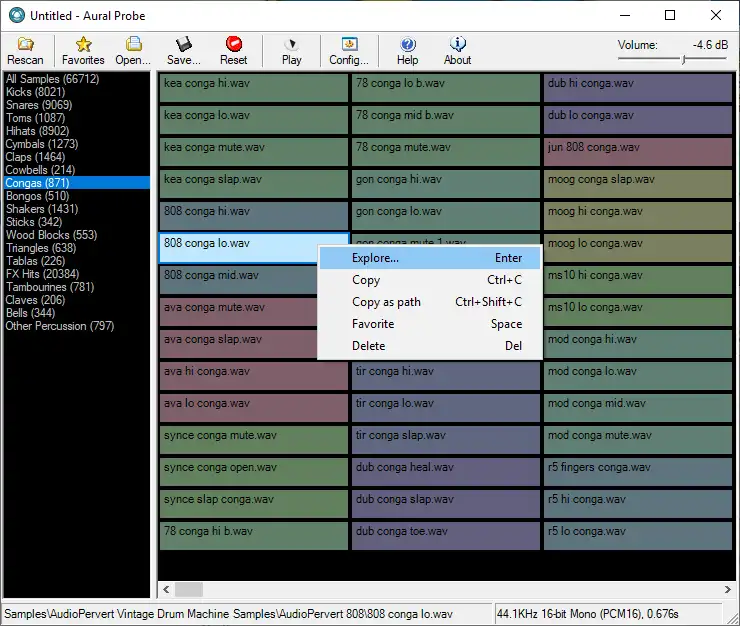 Download web tool or web app Aural Probe