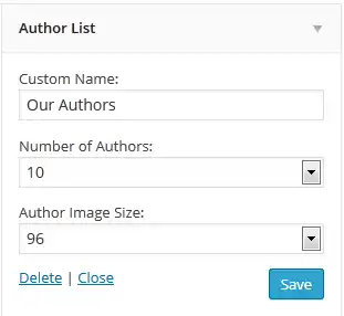 Download web tool or web app Author List WordPress Plugin