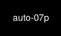 Esegui auto-07p nel provider di hosting gratuito OnWorks su Ubuntu Online, Fedora Online, emulatore online Windows o emulatore online MAC OS
