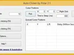 웹 도구 또는 웹 앱 AutoClicker 2023 최신 버전 다운로드