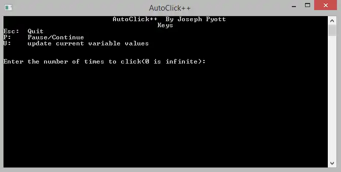 Download web tool or web app AutoClick++ to run in Windows online over Linux online