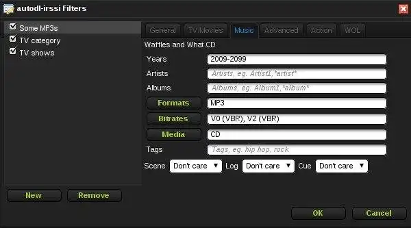 Mag-download ng web tool o web app autodl-irssi