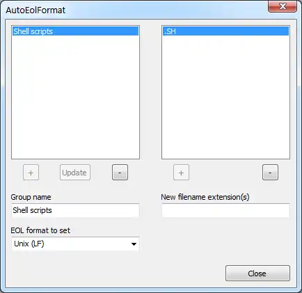 Download web tool or web app AutoEolFormat