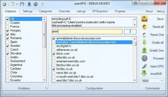 Download web tool or web app autoEPG
