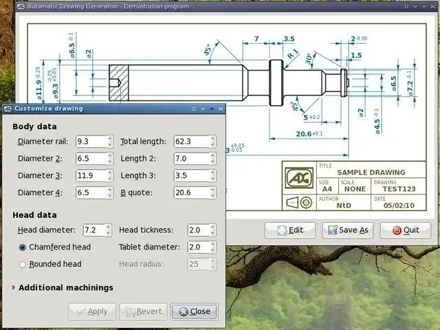 Descargue la herramienta web o la aplicación web Automatic Drawing Generation