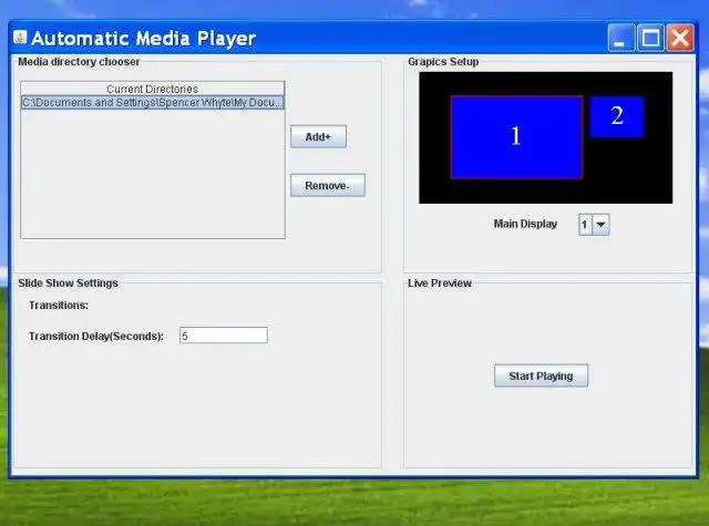 Download web tool or web app Automatic Media Player
