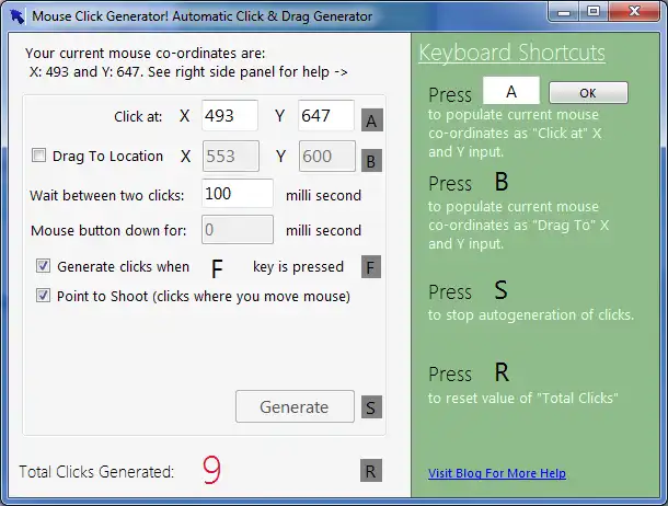 Download webtool of webapp Auto Mouse Clicker - Supersnel