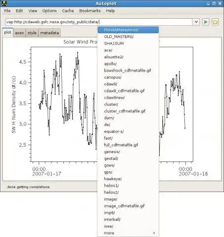 Unduh alat web atau aplikasi web Autoplot