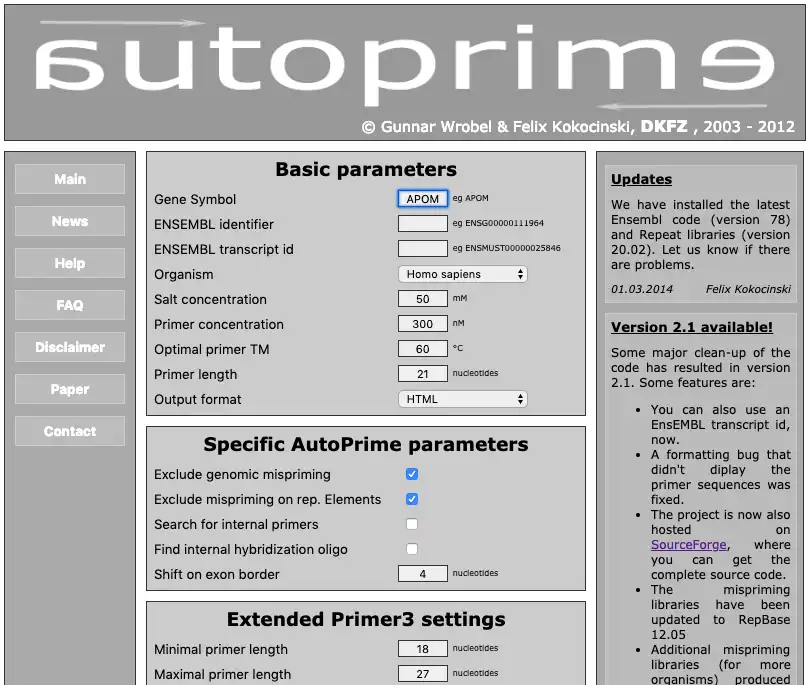 Scarica lo strumento web o l'app web Autoprime