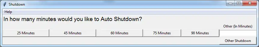 Download web tool or web app Auto Shutdown PC