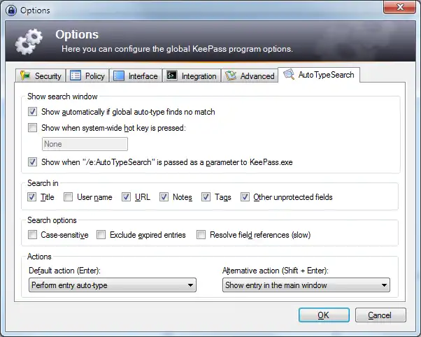 Mag-download ng web tool o web app AutoTypeSearch