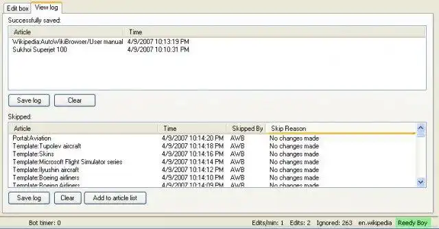 Laden Sie das Web-Tool oder die Web-App AutoWikiBrowser herunter