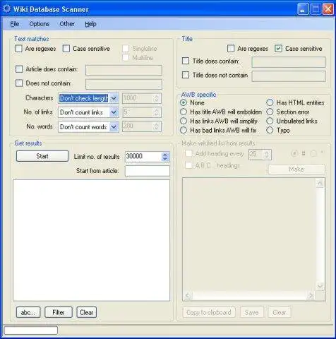 Download web tool or web app AutoWikiBrowser