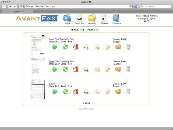Mag-download ng web tool o web app na AvantFAX